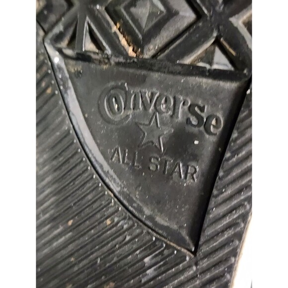 Converse Chuck Taylor All-Star High Street Mid-Top Leather Sneakers Size 12 - Picture 6 of 8